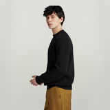 G-STAR Outlet Pullover Knitted Sweater Black