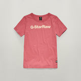 G-STAR Outlet GS Graphic Slim Top Pink