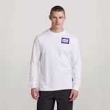 G-STAR Outlet GS RAW Back Graphic T-Shirt White