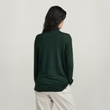 G-STAR Outlet Essential Mock Loose Top Green