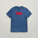 G-STAR Outlet Camiseta RAW. Felt Azul intermedio