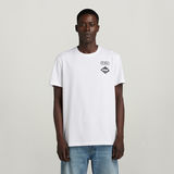 G-STAR Outlet Chest Graphic T-Shirt White
