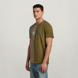 G-STAR Outlet Camiseta Cut & Sew Graphic Multi color