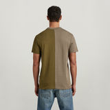 G-STAR Outlet Camiseta Cut & Sew Graphic Multi color