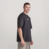 G-STAR Outlet Autograph Boxy T-Shirt Grey