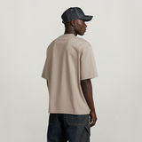 G-STAR Outlet Boxy Base 2.0 T-Shirt Beige