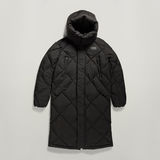 G-STAR Outlet G-Whistler XL Long Blanket Puffer Coat Black
