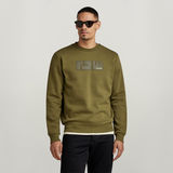 G-STAR Outlet RAW. Felt Sweater Green