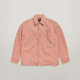 G-STAR Outlet Oversized Boxy Fit Shirt Pink