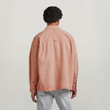 G-STAR Outlet Oversized Boxy Fit Shirt Pink