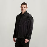 G-STAR Outlet Camisa Boxy Fit Negro
