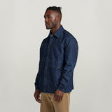 G-STAR Outlet US Navy Unisex Shanorak Dark blue