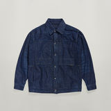 G-STAR Outlet US Navy Unisex Shanorak Dark blue