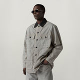 G-STAR Outlet Unisex Premium E Chore Jacket Medium blue