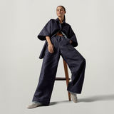 G-STAR Outlet Unisex GSRR Reversible Trainer Loose Pants Dark blue