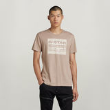 G-STAR Outlet Bandana T-Shirt Purple