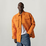 G-STAR Outlet Unisex Premium E Core Field Jacket Orange