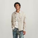 G-STAR Outlet 2-Pocket Relaxed Shirt Beige