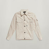 G-STAR Outlet 2-Pocket Relaxed Shirt Beige
