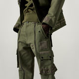 G-STAR Outlet Unisex Premium E Photographer Cargo Pants Green