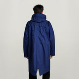 G-STAR Outlet Unisex Fishtail Parka Medium blue