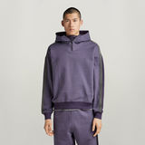 G-STAR Outlet Tape Color Block Loose Half Zip Hoodie Multi color