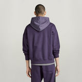 G-STAR Outlet Tape Color Block Loose Half Zip Hoodie Multi color