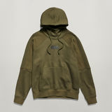 G-STAR Outlet Sudadera Moto Loose Hooded Verde