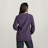 G-STAR Outlet Swedish Army Sweater Purple