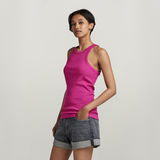 G-STAR Outlet Italian Utility Ultra Slim Tank Top Pink