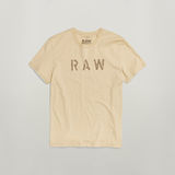 G-STAR Outlet RAW T-Shirt Beige