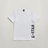 G-STAR Outlet Side Stencil T-Shirt White