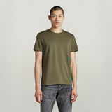 G-STAR Outlet Camiseta Side Stencil Verde
