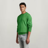 G-STAR Outlet Essential Performance Knitted Sweater Green