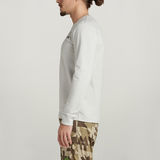 G-STAR Outlet Lightweight Moto Sweater Grey