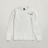 G-STAR Outlet Lightweight Moto Sweater Grey