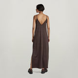 G-STAR Outlet Slip Dress Loose Brown