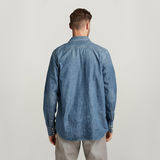 G-STAR Outlet 3301 Regular Shirt Evergreen Medium blue