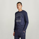 G-STAR Outlet Graphic Graw Sweater Dark blue