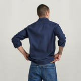 G-STAR Outlet Marine Slim Shirt Dark blue