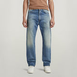 G-STAR Outlet Type 49 Relaxed Straight Selvedge Jeans Medium blue