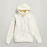 G-STAR Outlet Thistle Back Graphic Hoodie White