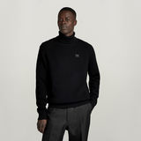 G-STAR Outlet Pullover Turtle Knitted Black