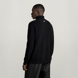 G-STAR Outlet Pullover Turtle Knitted Black