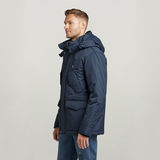 G-STAR Outlet Vodan Padded Hooded Jacket Dark blue
