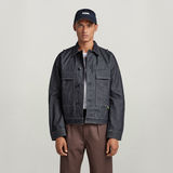 G-STAR Outlet Unisex Utility Flap Pocket Jacket Dark blue