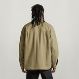 G-STAR Outlet Unisex Soft Oversized Overshirt Green