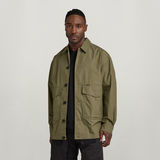 G-STAR Outlet Oversized Camp Overshirt Green