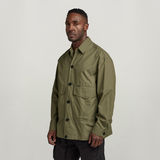 G-STAR Outlet Oversized Camp Overshirt Green
