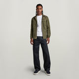 G-STAR Outlet Fabric Mix Overshirt Green